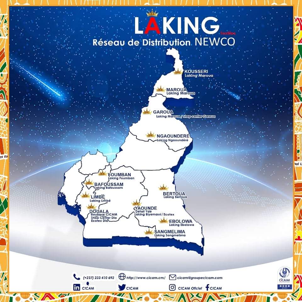 𝗡𝗼𝘁𝗿𝗲 𝗥𝗲́𝘀𝗲𝗮𝘂 𝗱𝗲 𝗗𝗶𝘀𝘁𝗿𝗶𝗯𝘂𝘁𝗶𝗼𝗻 𝗖𝗜𝗖𝗔𝗠